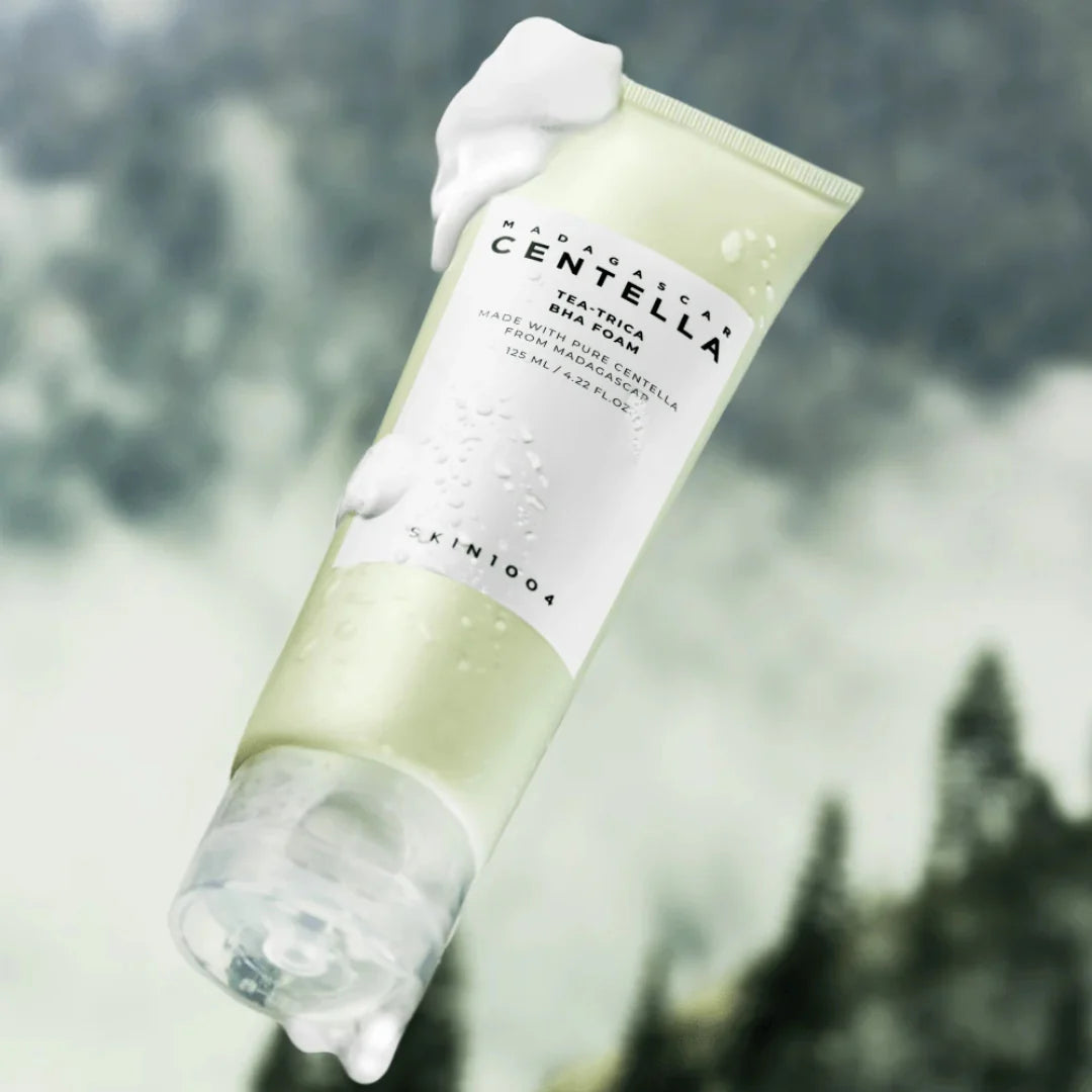 Madagascar Centella Tea-Trica Bha Foam 125ml - SKIN1004