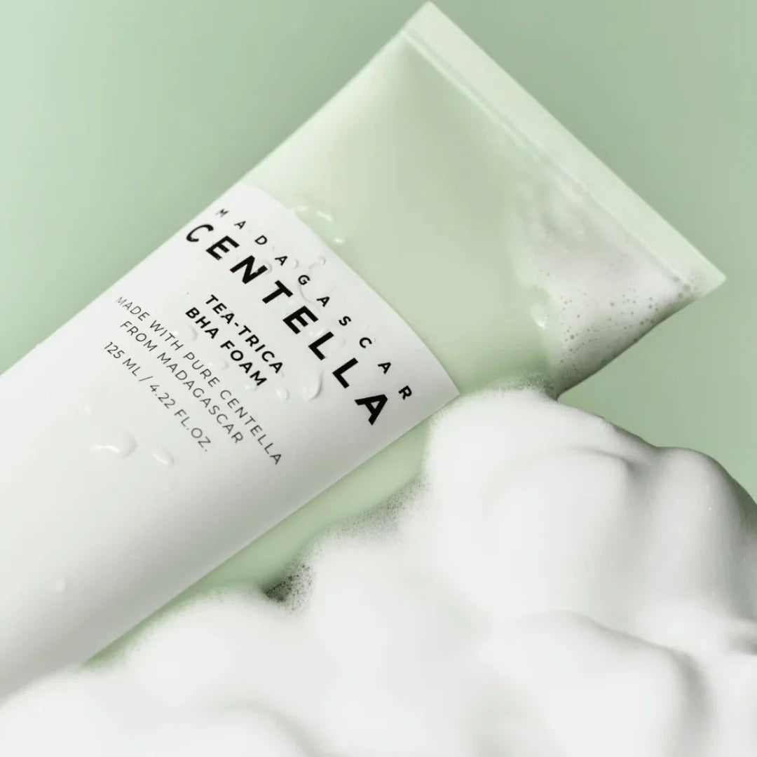 Madagascar Centella Tea-Trica Bha Foam 125ml - SKIN1004