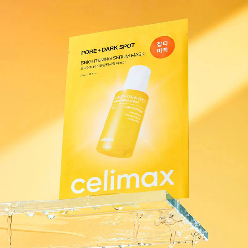 PORE+DARK SPOT BRIGHTENING SERUM MASK (1EA) - Celimax