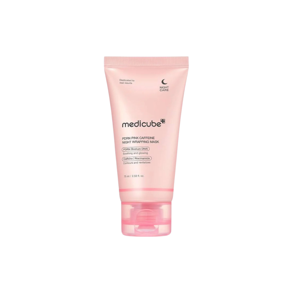 PDRN PINK CAFFEINE NIGHT WRAPPING MASK 75ML - Medicube