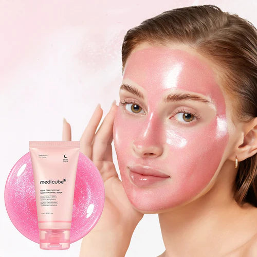 PDRN PINK CAFFEINE NIGHT WRAPPING MASK 75ML - Medicube