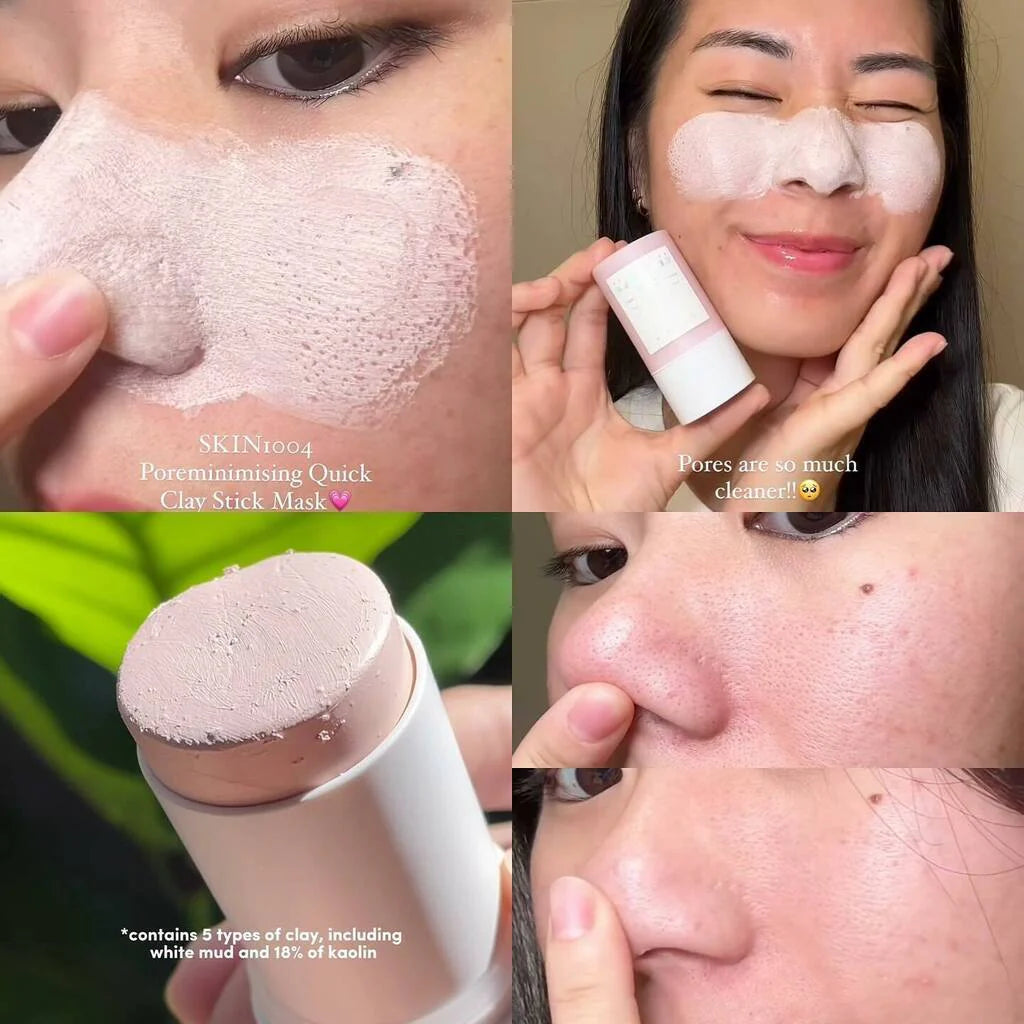 Madagascar Centella Poremizing Quick Clay Stick Mask 27g - SKIN1004